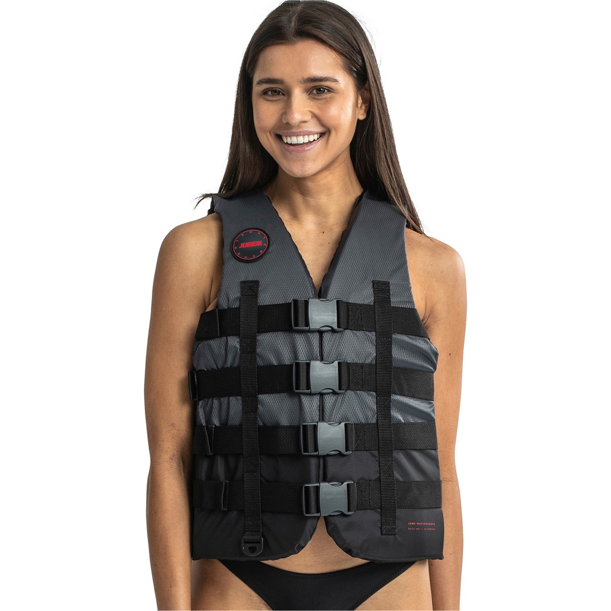 2026 Jobe 4 Buckle Life Vest 244823004 - Black